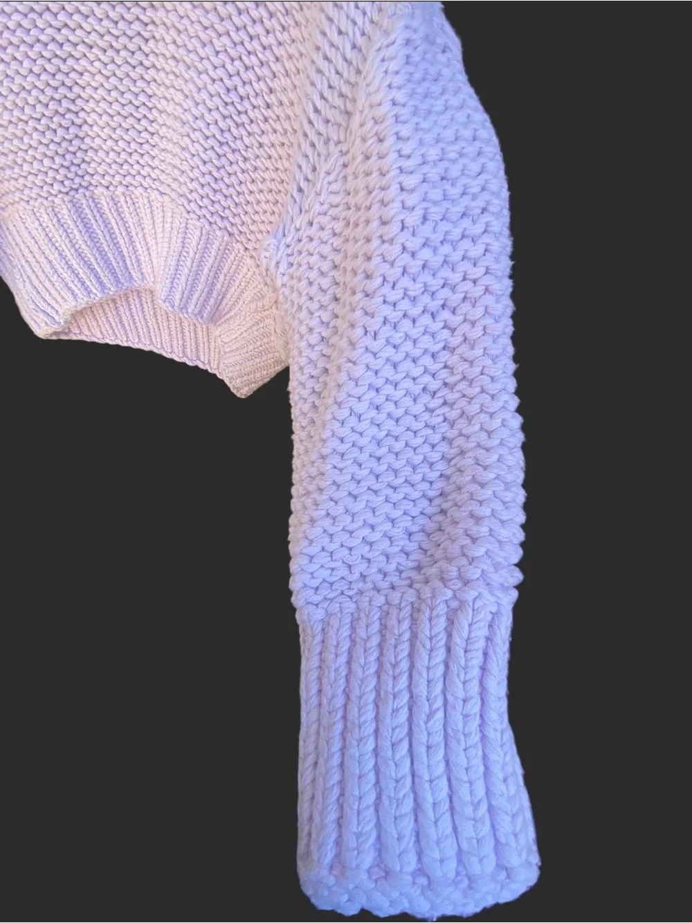 Free People My Only Sunshine Sweater in Lilac Size M